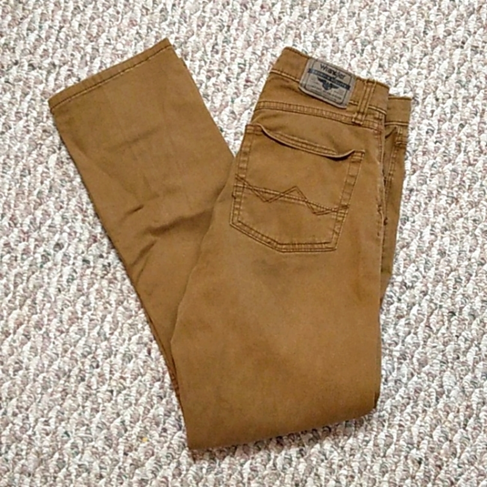 Womens brown wranglers